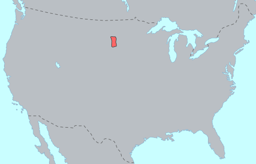 map of arikara spoken area