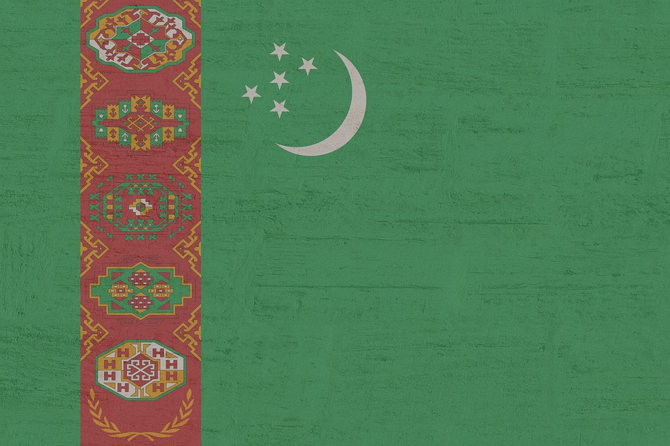 flag of turkmenstan