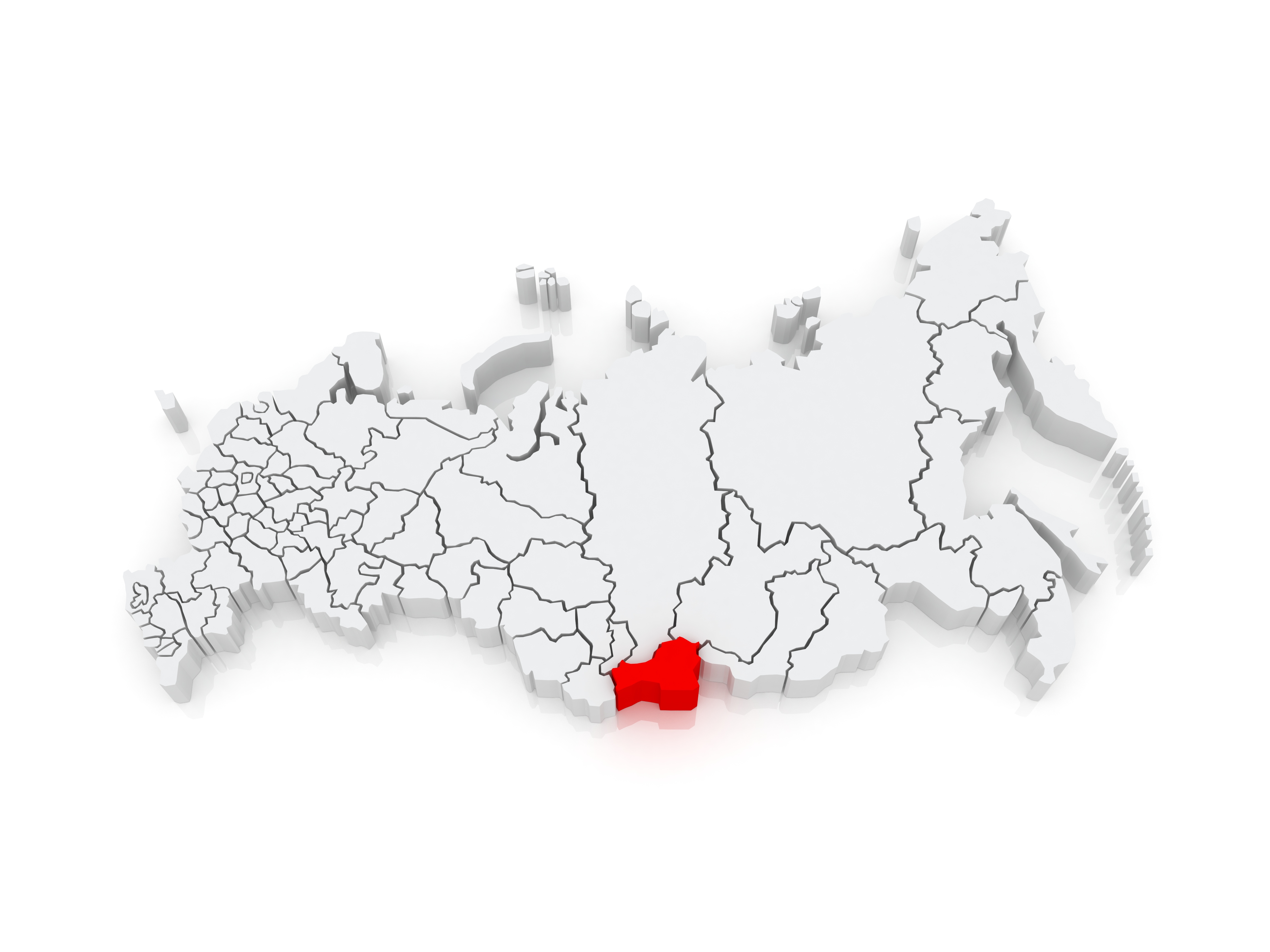 Location of Tuva in Russian Federation